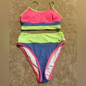 Colorful Women's Bikini Set